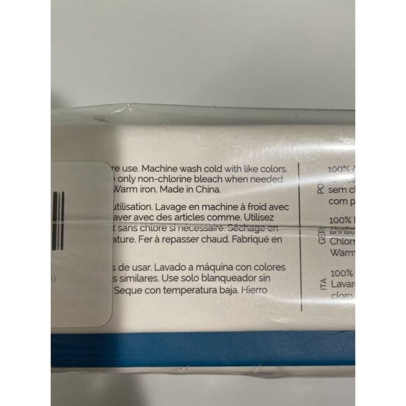 Little Unicorn Percale Crib Skirt 100% Cotton Floral Design 52"x28"x12" - Picture 10 of 12